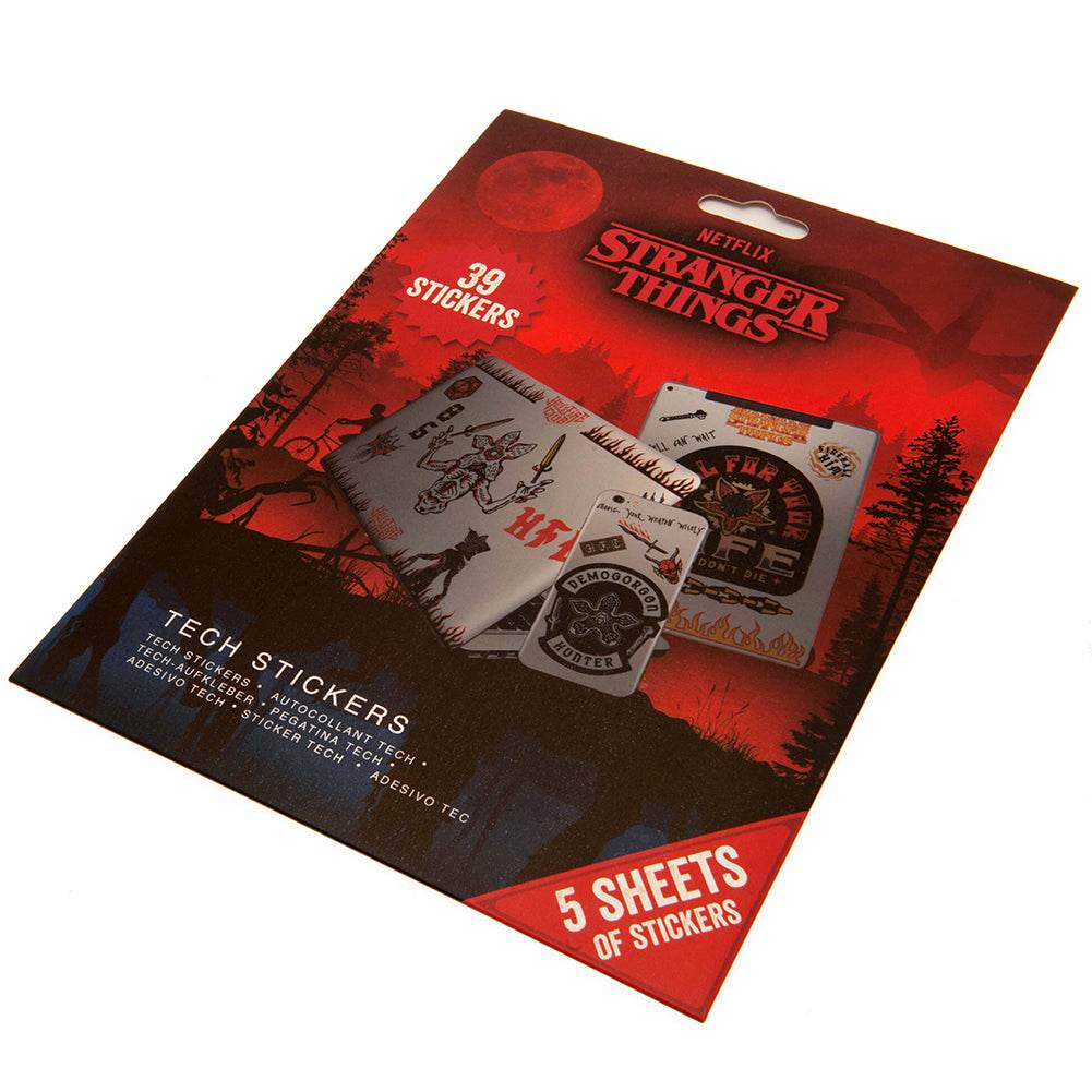Stranger Things Tech Stickers Battle - Gift Arch