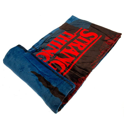 Stranger Things Upside Down Premium XL Fleece Blanket - Gift Arch