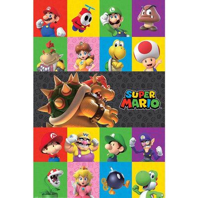 Super Mario Characters Poster 227 - Gift Arch