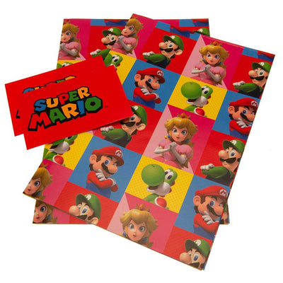 Super Mario Gift Wrap - Gift Arch