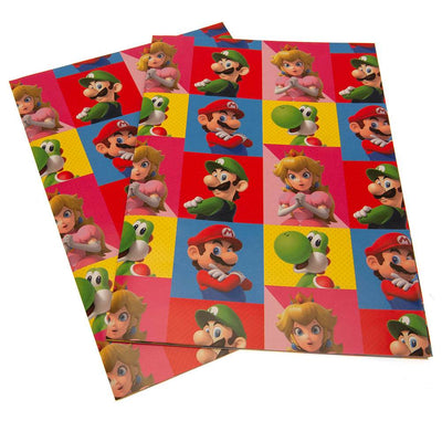 Super Mario Gift Wrap - Gift Arch