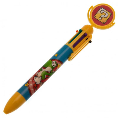 Super Mario Multi Coloured Pen - Gift Arch