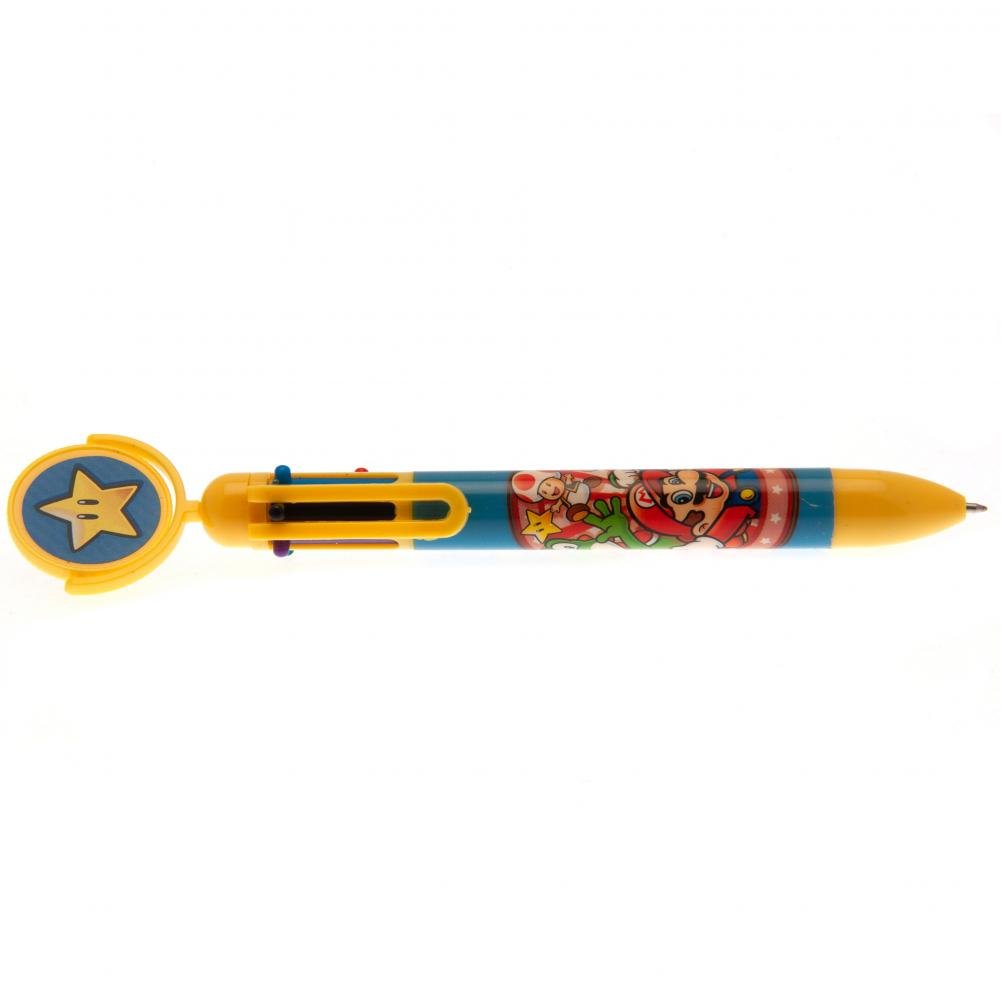 Super Mario Multi Coloured Pen - Gift Arch