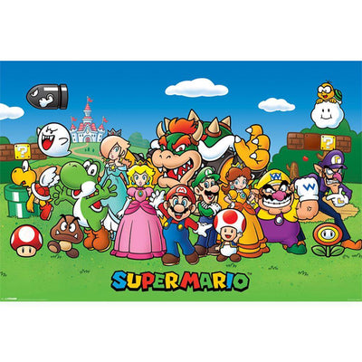Super Mario Poster Characters 164 - Gift Arch
