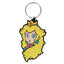 Super Mario Princess Peach PVC Keyring - Gift Arch