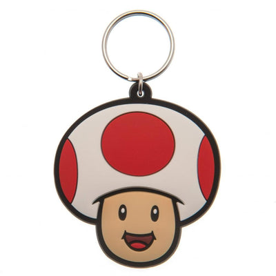 Super Mario Toad PVC Keyring - Gift Arch