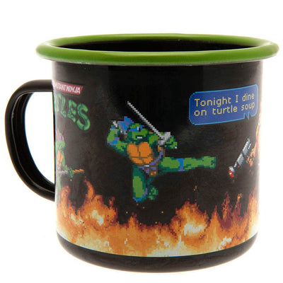 Teenage Mutant Ninja Turtle Enamel Mug & Keyring Set - Gift Arch