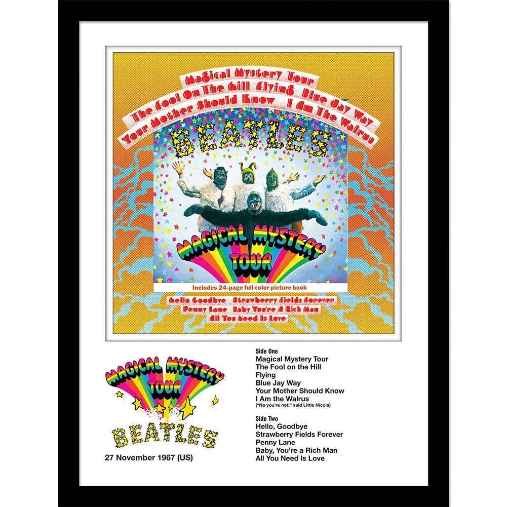 The Beatles Magical Mystery Tour Framed Collector Print - Gift Arch