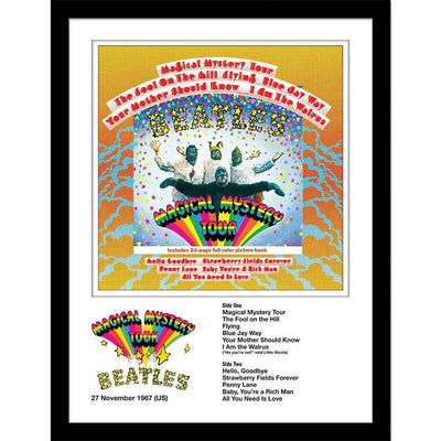 The Beatles Magical Mystery Tour Framed Collector Print - Gift Arch