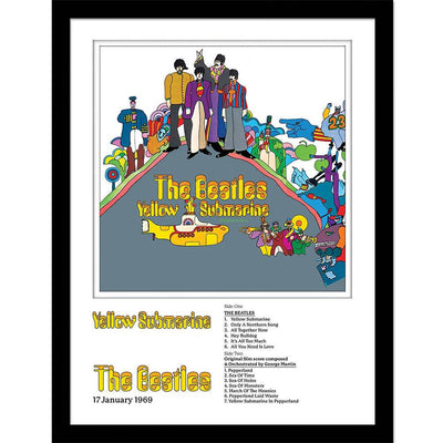 The Beatles Yellow Submarine Framed Collector Print - Gift Arch