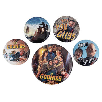The Goonies Button Badge Set - Gift Arch