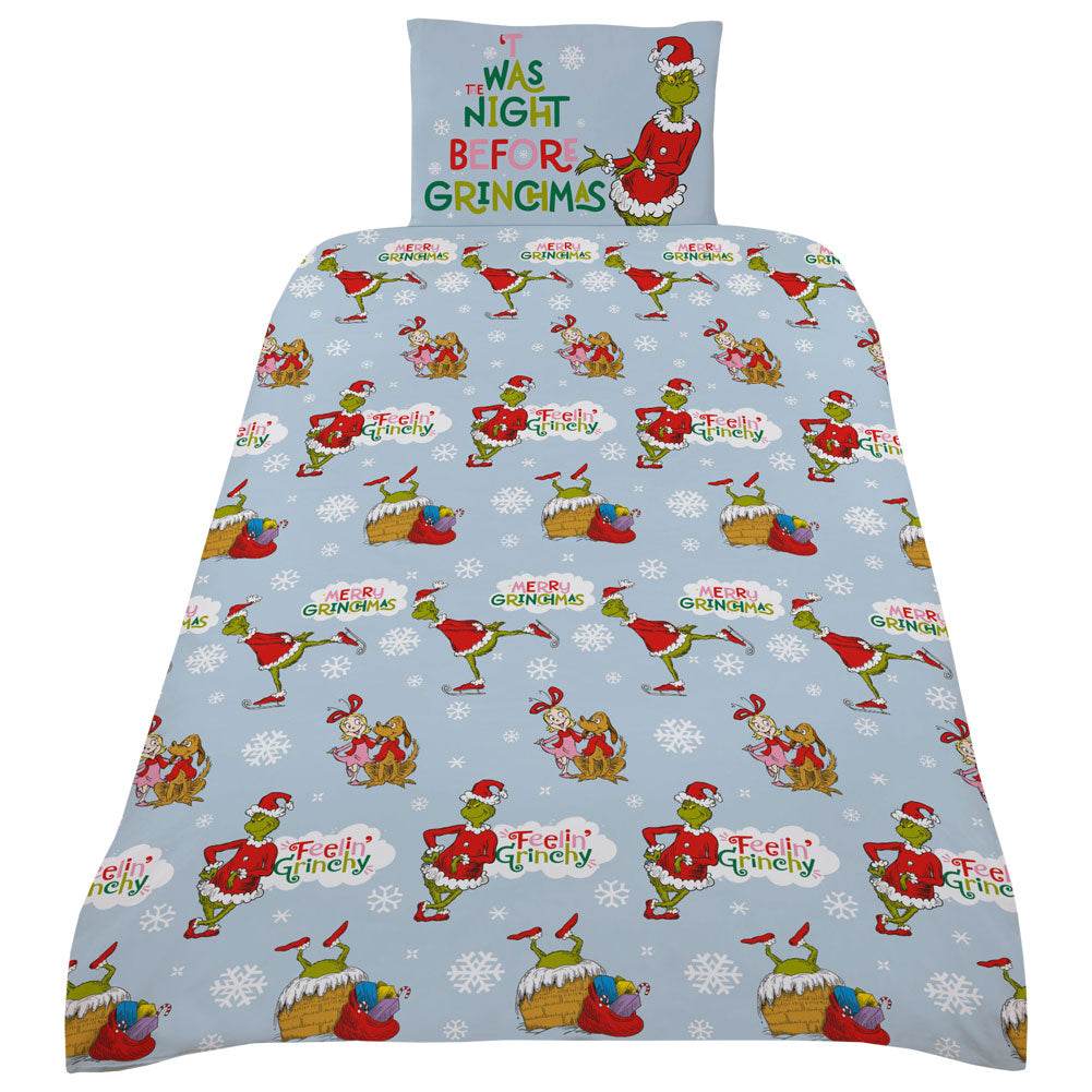 The Grinch Single Duvet Set - Gift Arch