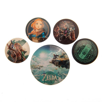 The Legend Of Zelda Button Badge Set - Gift Arch