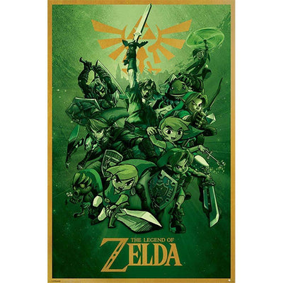 The Legend Of Zelda Poster Link 141 - Gift Arch