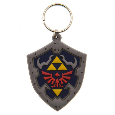 The Legend Of Zelda Shield PVC Keyring - Gift Arch