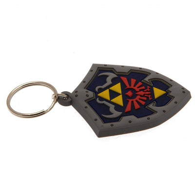 The Legend Of Zelda Shield PVC Keyring - Gift Arch