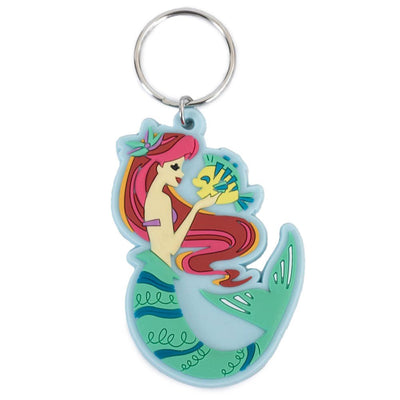The Little Mermaid PVC Keyring - Gift Arch