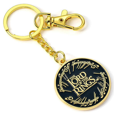 The Lord Of The Rings Charm Keyring Logo - Gift Arch