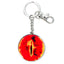 The Lord Of The Rings Eye of Sauron Charm Keyring - Gift Arch