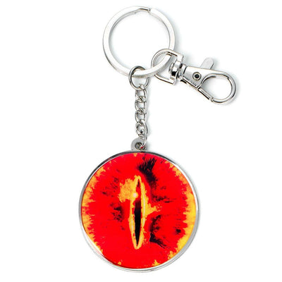 The Lord Of The Rings Eye of Sauron Charm Keyring - Gift Arch
