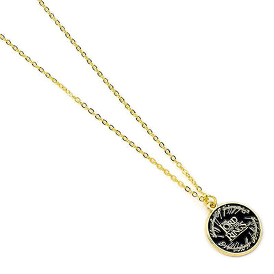The Lord Of The Rings Gold Plated Necklace Logo - Gift Arch