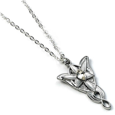 The Lord Of The Rings Silver Plated Necklace Evenstar - Gift Arch