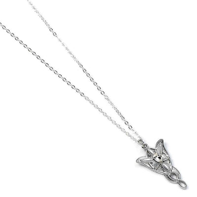 The Lord Of The Rings Silver Plated Necklace Evenstar - Gift Arch
