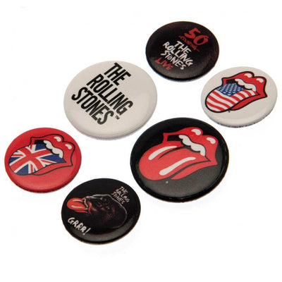 The Rolling Stones Button Badge Set - Gift Arch