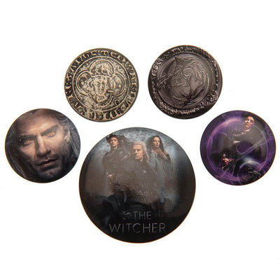 The Witcher Button Badge Set - Gift Arch