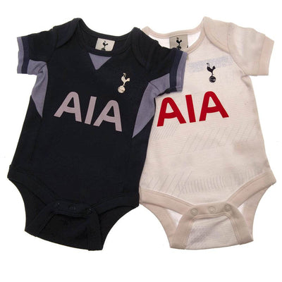 Tottenham Hotspur FC 2 Pack Bodysuit 3/6 mths GD - Gift Arch