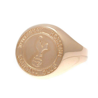 Tottenham Hotspur FC 9ct Gold Crest Ring Medium - Gift Arch