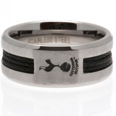 Tottenham Hotspur FC Black Inlay Ring Large - Gift Arch