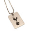 Tottenham Hotspur FC Enamel Crest Dog Tag & Chain - Gift Arch
