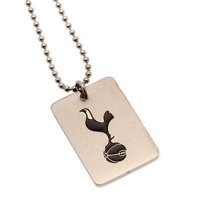 Tottenham Hotspur FC Enamel Crest Dog Tag & Chain - Gift Arch