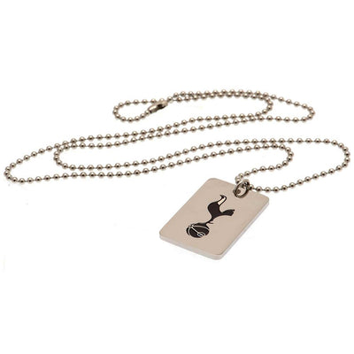 Tottenham Hotspur FC Enamel Crest Dog Tag & Chain - Gift Arch