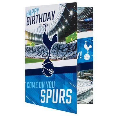 Tottenham Hotspur FC Musical Birthday Card - Gift Arch