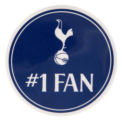 Tottenham Hotspur FC No.1 Fan Car Sticker - Gift Arch
