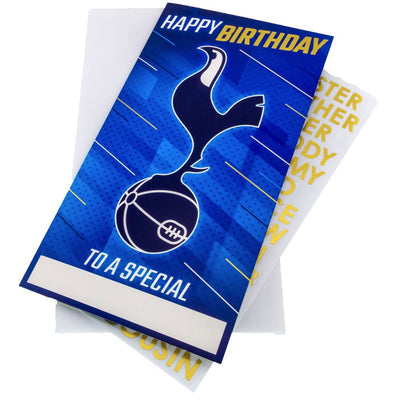 Tottenham Hotspur FC Personalised Birthday Card - Gift Arch
