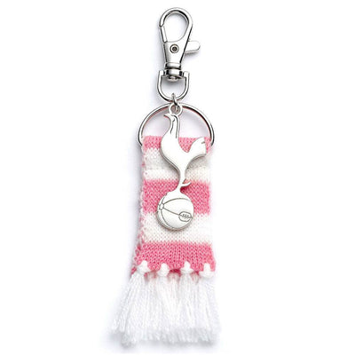 Tottenham Hotspur FC Pink Bar Scarf Bag Charm - Gift Arch