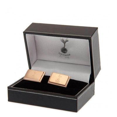 Tottenham Hotspur FC Rose Gold Plated Cufflinks - Gift Arch