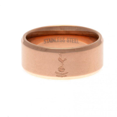 Tottenham Hotspur FC Rose Gold Plated Ring Large - Gift Arch