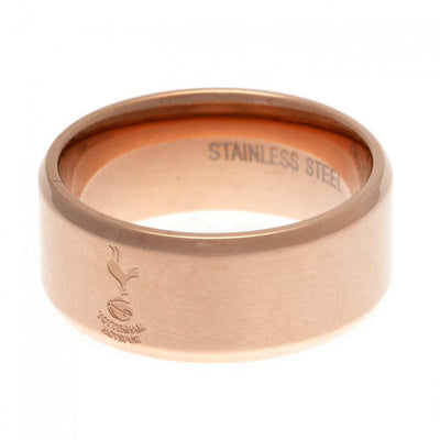 Tottenham Hotspur FC Rose Gold Plated Ring Large - Gift Arch