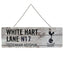 Tottenham Hotspur FC Rustic Garden Sign - Gift Arch