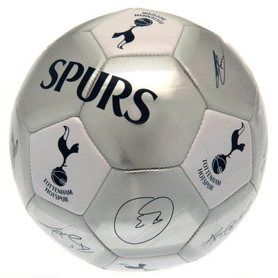 Tottenham Hotspur FC Sig Silver Football - Gift Arch
