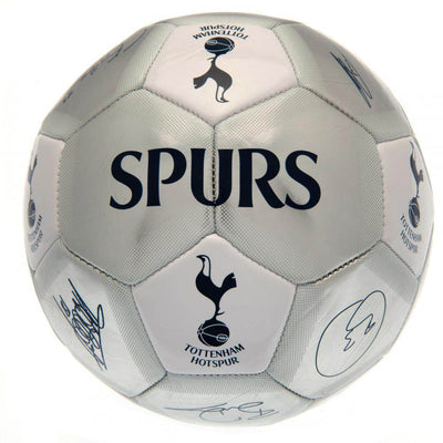 Tottenham Hotspur FC Sig Silver Football - Gift Arch