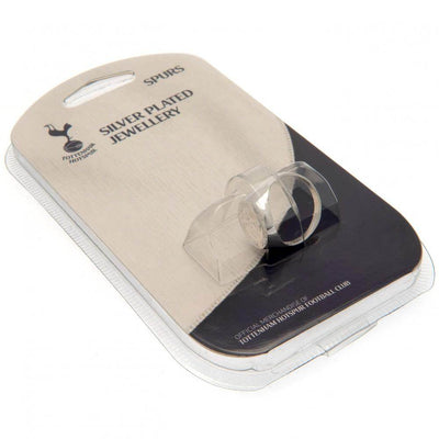 Tottenham Hotspur FC Silver Plated Crest Ring Medium - Gift Arch