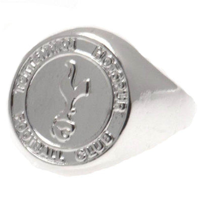 Tottenham Hotspur FC Silver Plated Crest Ring Small - Gift Arch