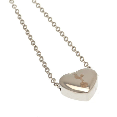 Tottenham Hotspur FC Stainless Steel Heart Necklace - Gift Arch