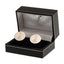 Tottenham Hotspur FC Stainless Steel Round Cufflinks - Gift Arch