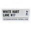 Tottenham Hotspur FC White Street Sign - Gift Arch
